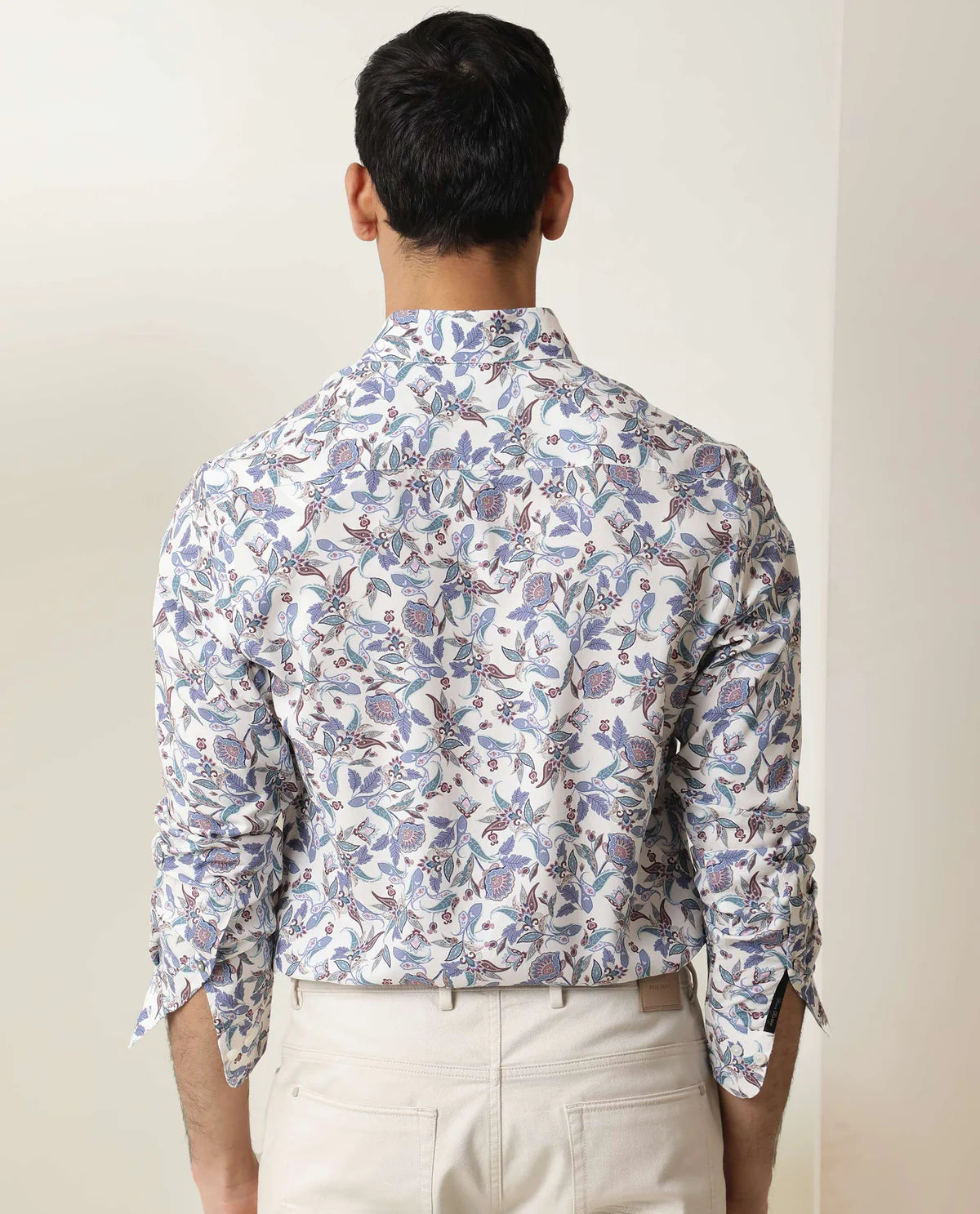 FLORAL CHINTZ PRINT SHIRT