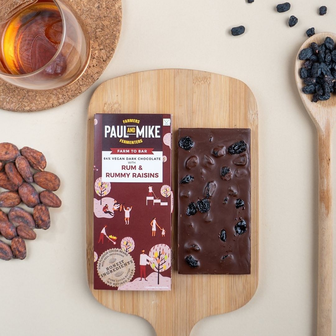 Vegan dark chocolate