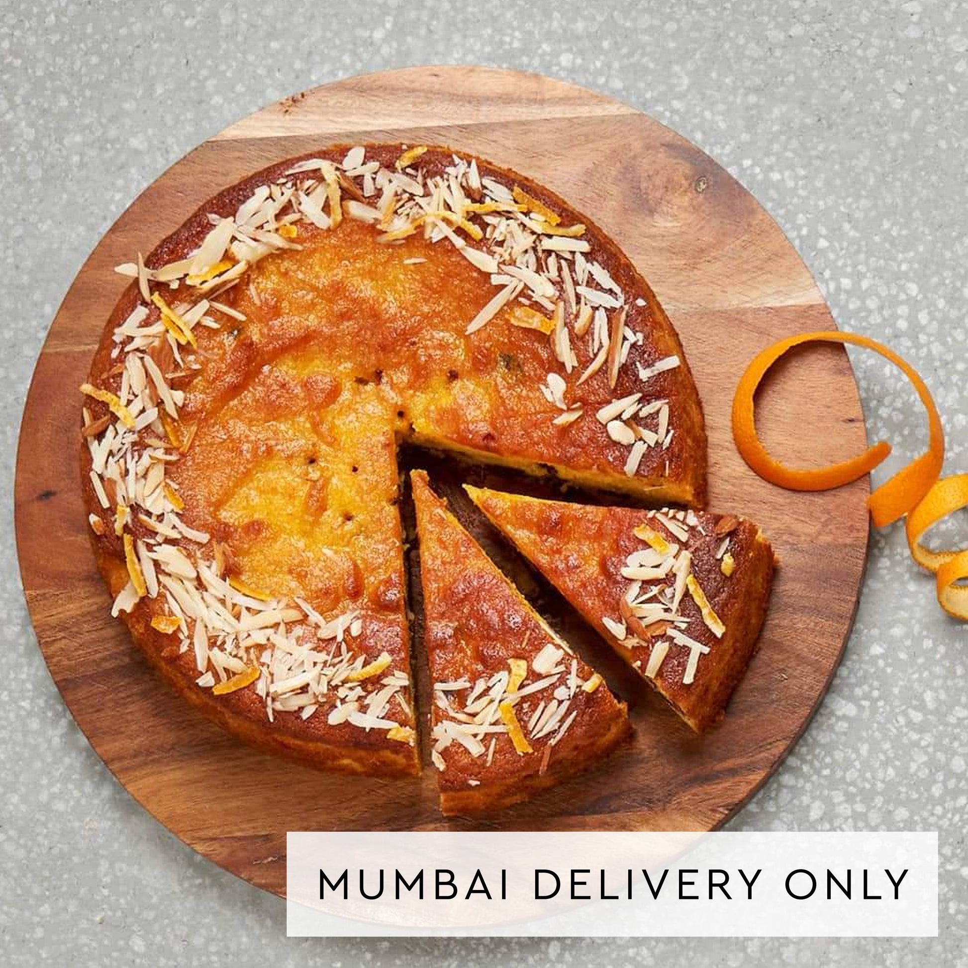 Buy Gluten Free Cakes Online - Almond Orange Cake with Dark Chocolate