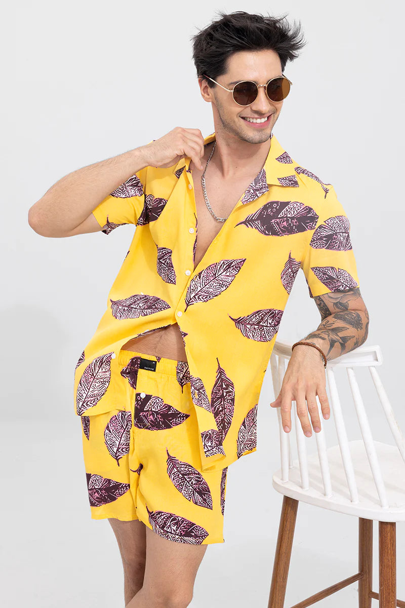 MAPPLE ASH YELLOW CO-ORDS